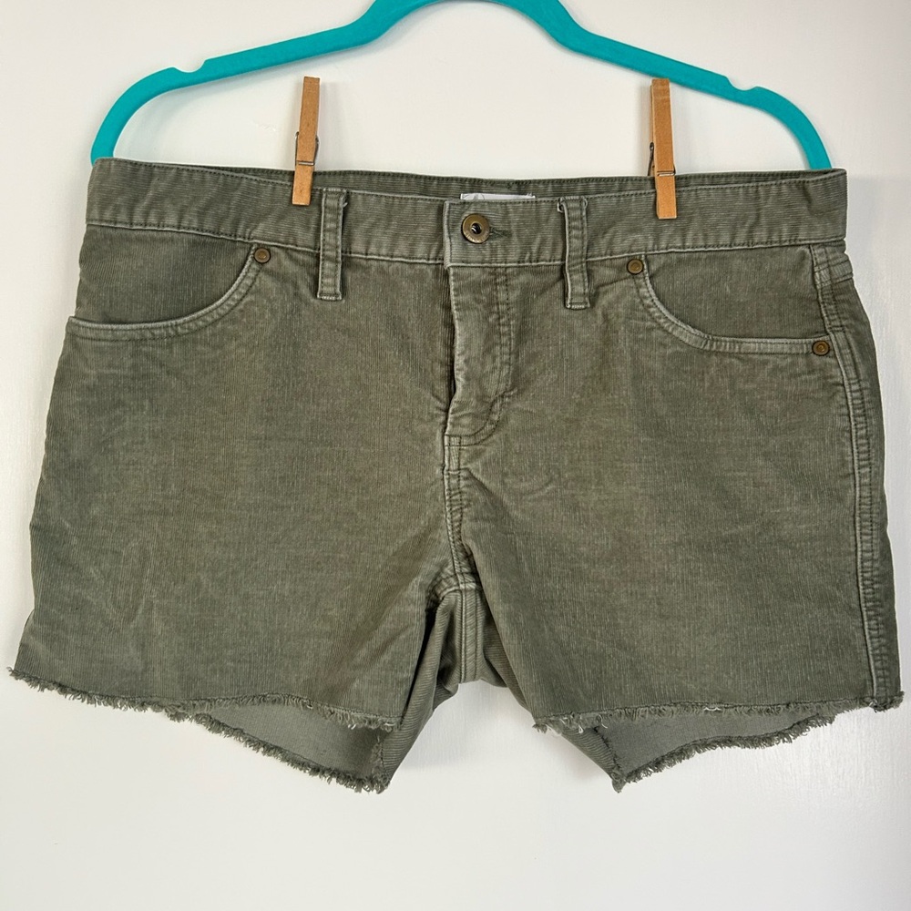 Carve Designs Oahu 4” corduroy short Olive